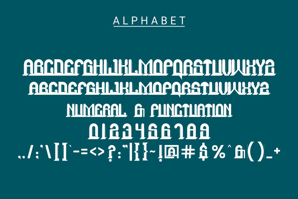 AerhoGhoke, a Sans Serif Font by Kenrichi (Photo 4 of 5)