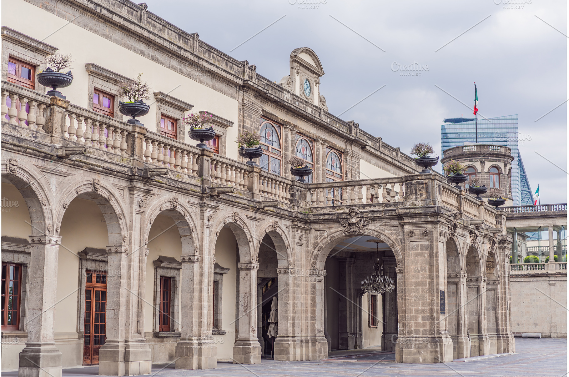 Chapultepec Castle in Mexico City, a, an Architecture Photo by Elizaveta Galitskaya