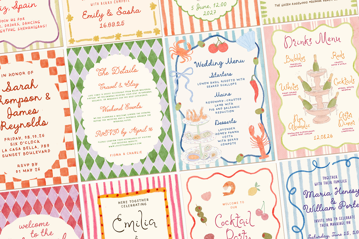 Whimsical Watercolor Frames Bundle, an Object Graphic by Ayya Studio (Photo 5 of 14)