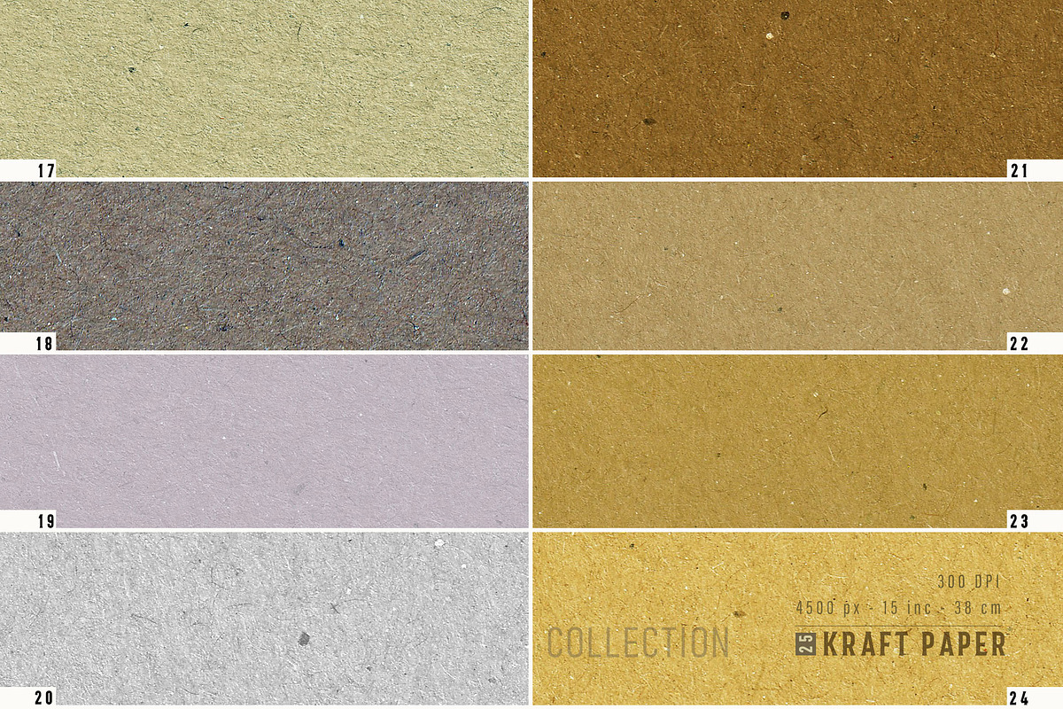 Kraft Paper Set, a Background Graphic by Suna Kosem (Photo 4 of 19)