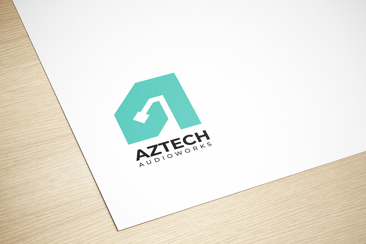 A 1 Letter Logo design, a Branding & Logo Template by MR.A (Photo 4 of 4)
