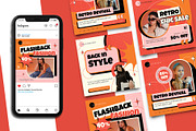 Retro Fashion Instagram Post, a Social Media Template by Artnivora.Std (Thumbnail 2 of 2)