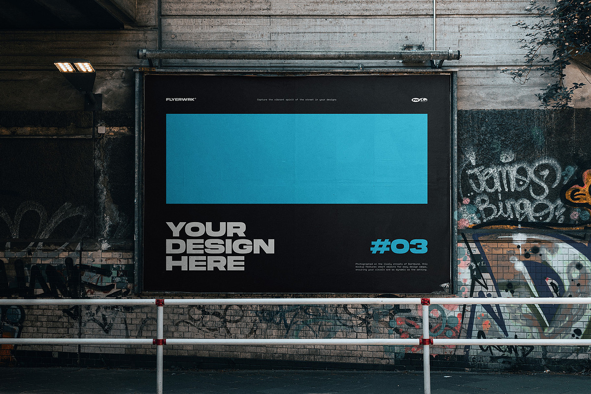 Urban Billboard Mockups, a Product Mockup by FLYERWRK (Photo 6 of 10)