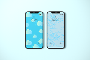 10 Pastel Canva Phone Wallpapers