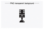Microphone Icons Set, a Solid Icon by Designfour (Thumbnail 3 of 7)