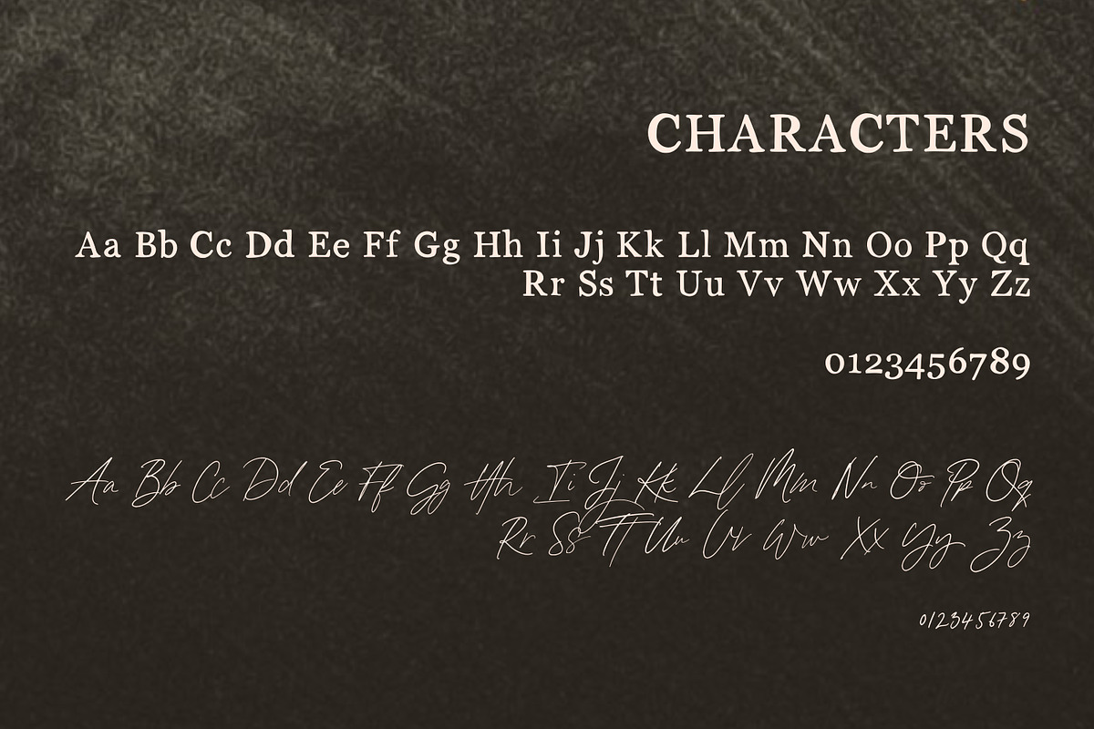 Hallelujah | Font Duo, a Serif Font by Heart + Soul Studios (Photo 10 of 12)