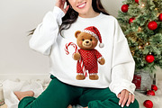 Christmas Teddy Bear Clipart, a Transportation Illustration by Digital Artistic99 (Thumbnail 5 of 9)