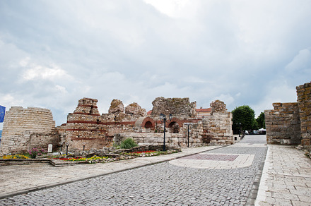 Ruins of the ancient old town Nesebar, Bulgaria., an Architecture Photo by AS photostudio