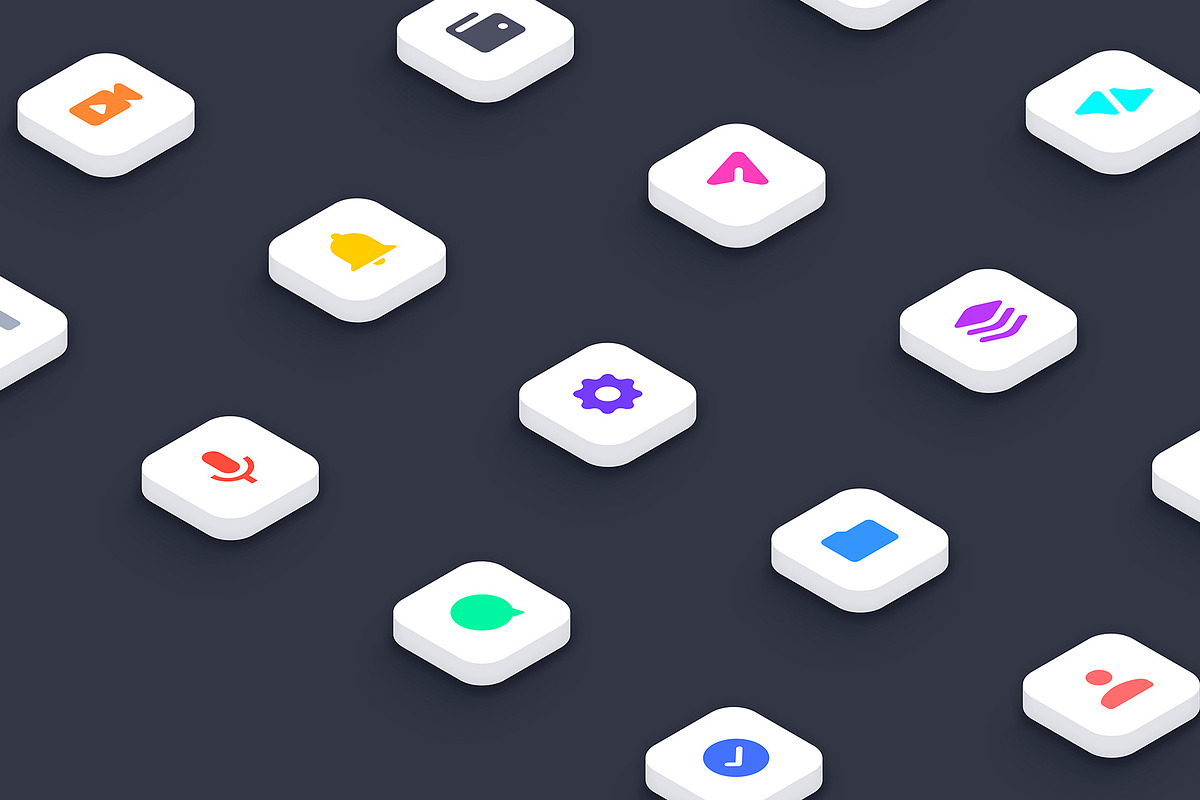 Isometric 3D Mockups - PSD, an iPhone Mockup by Asylab (Photo 24 of 47)