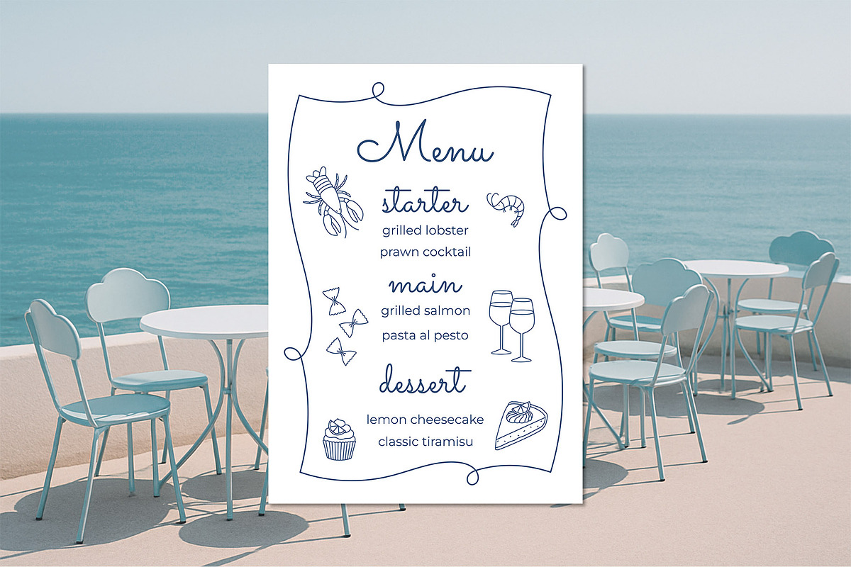 Italian Summer line art, an Object Illustration by yarynabo (Photo 3 of 13)