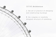 Architect - Geometrical Typeface, a Serif Font by HipFonts (Thumbnail 2 of 7)