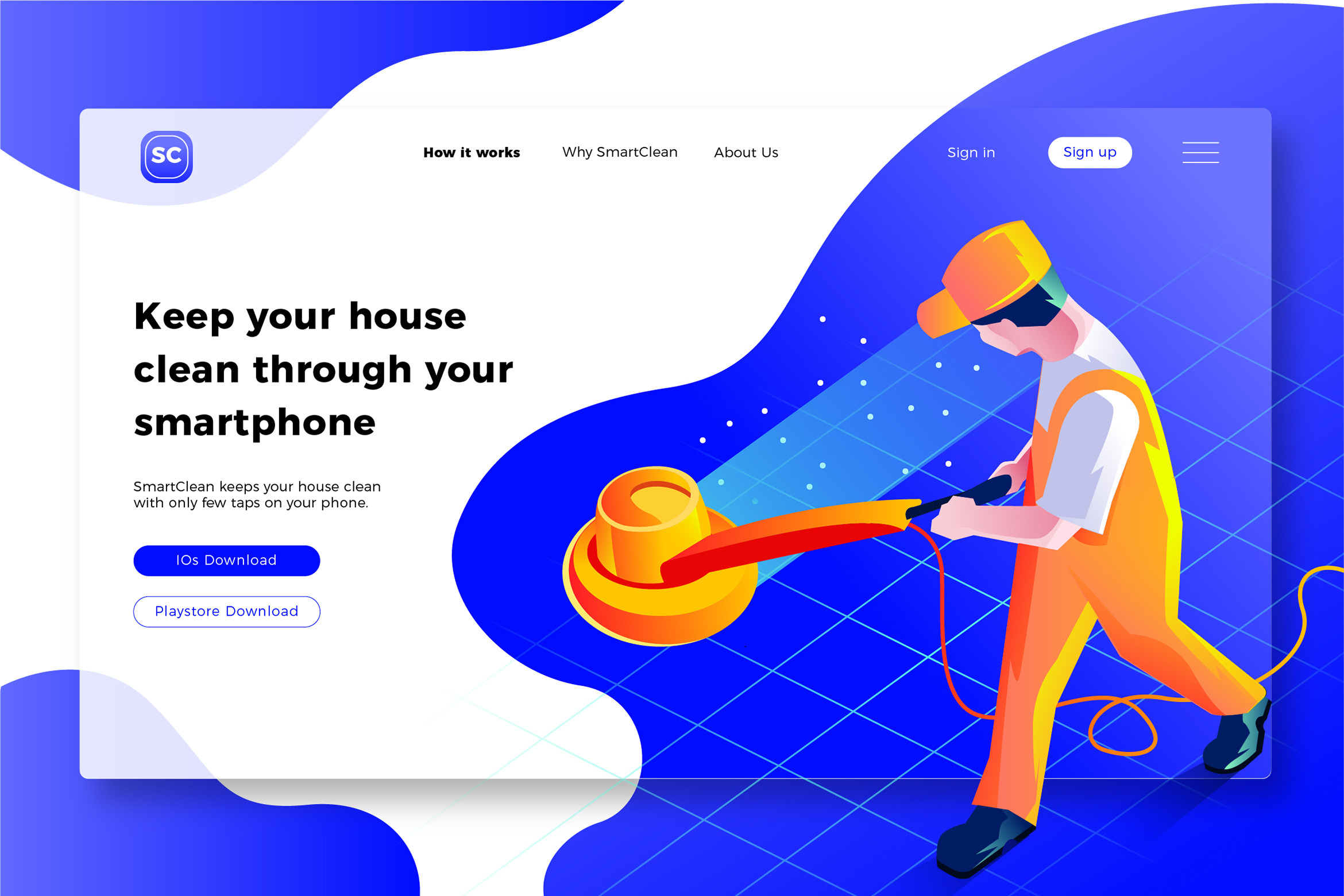 Cleaning & Sanitation-Banner&Landing, a Templates & Theme by AQR Studio