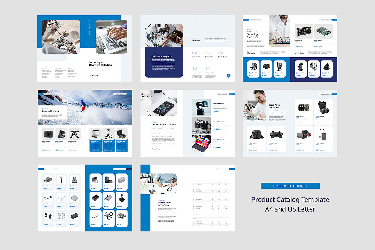 IT Service Business Brochure Bundle, a Brochure Template by artbart (Photo 4 of 10)