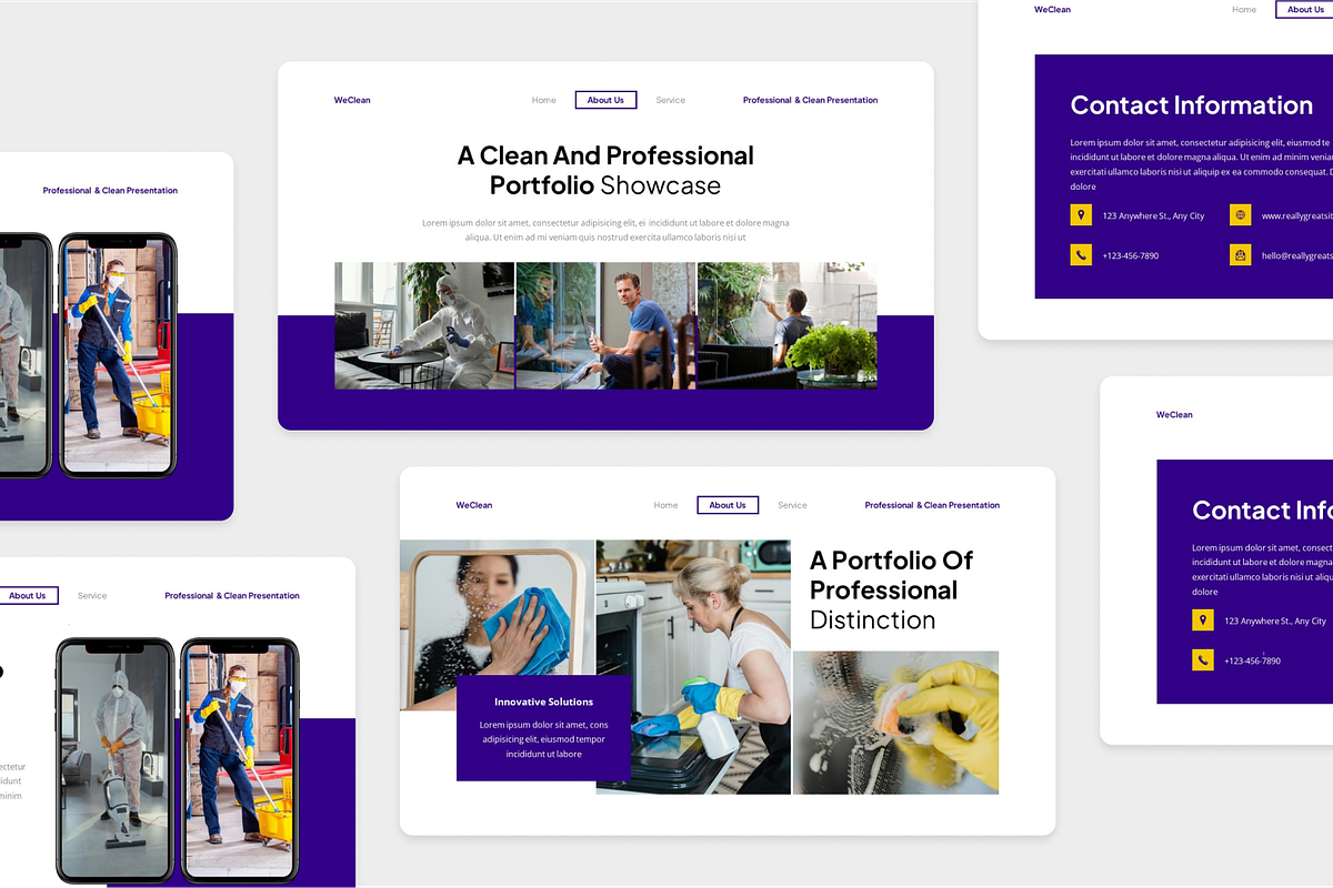 Professional & Clean Google Slide, a Presentation Template by Annora Studio (Photo 4 of 5)