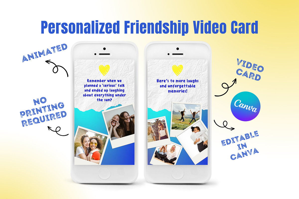 Friendship Day Video Card Template, an Email Template by Your Social Bae (Photo 1 of 3)