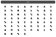 5 Style set of 300 User Account icon, an Outline Icon by Directico Design Kit (Thumbnail 6 of 8)