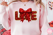Glitter LOVE Valentine's Day PNG, an Illustration by CreationArt (Thumbnail 5 of 5)