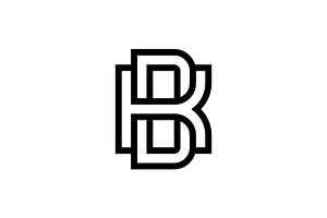 Initial Letter BK KB Logo, a Branding & Logo Template by Buqancreative