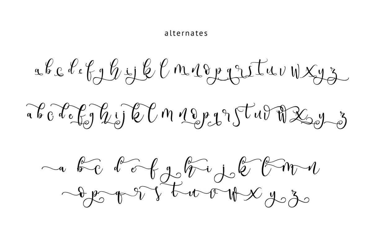 West Cousin Typeface, a Script Font by Thirtypath Studio (Photo 10 of 11)