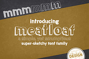 Meatloaf Font Family, a Font by Brittney Murphy Design (Thumbnail 1 of 7)