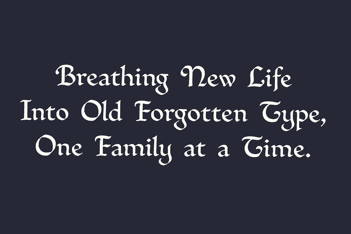 Decorative Medieval Blackletter Font, a Script Font by Century Library (Photo 6 of 12)