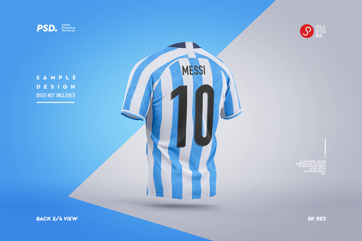 Sports T-Shirts Mockups Set, a Shirt Mockup by OllStore (Photo 9 of 11)