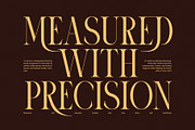 Zarova Luxury Serif Font, a Serif Font by Perfectype (Thumbnail 5 of 8)