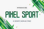 Pixel Sport - Sporty Display Font, a Sans Serif Font by StringLabs (Thumbnail 1 of 10)