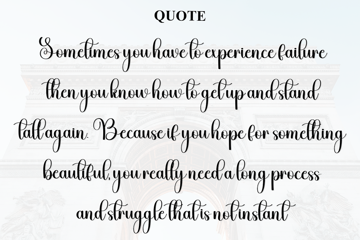 Cute Masterline, a Handwritten Font by InermediaSTUDIO (Photo 6 of 8)