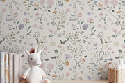 Romantic Floral Seamless Patterns, a Pattern Graphic by Olya Creative (Thumbnail 8 of 17)