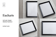 Frame Mockup Bundle - Eucharis, a Household Mockup by Saguaro Digital (Thumbnail 1 of 11)