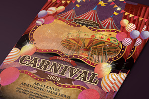 Vintage Carnival Flyer