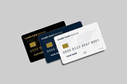 Credit Card Mockup, an Advertising Mockup by Graphiculon (Thumbnail 6 of 11)