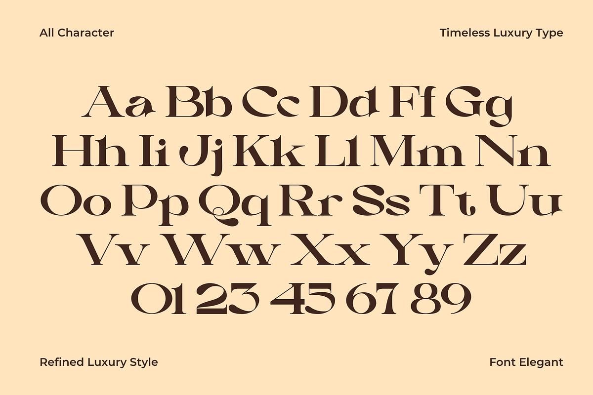Clance – Modern Luxury Serif, a Serif Font by MaikoHatta (Photo 3 of 8)