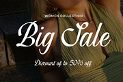 Fisterya Elegant Handwritten Font, a Handwritten Font by RantautypeStudio (Thumbnail 13 of 16)