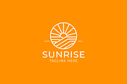 Sunrise Dawn Logo Badge Linear, a Branding & Logo Template by Signatoro (Thumbnail 3 of 3)