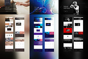Music Multipage Template, a Landing Page Template by CapitalTemplate2 (Thumbnail 2 of 6)