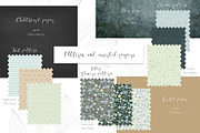 Fresh greenery frames and patterns, a Decorative Illustration by marie dricot (Thumbnail 6 of 16)