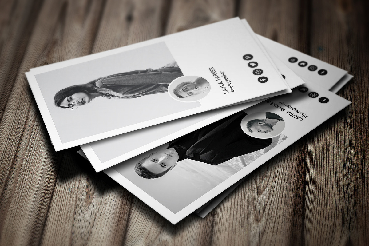 Photographer Business Card Template, a Business Card Template by Saman Osama (Photo 6 of 6)