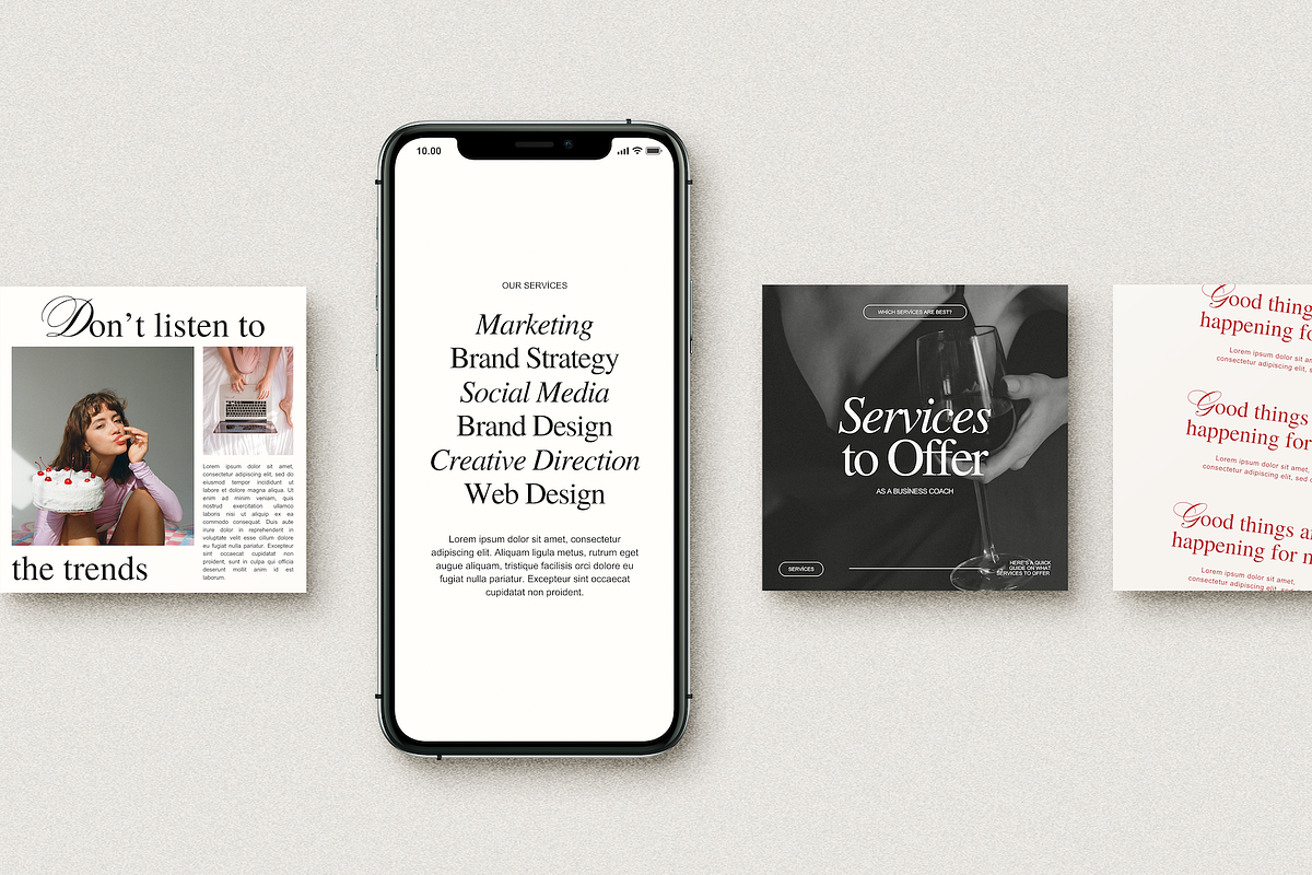 Boss Social Media Templates, a Social Media Template by Brand & Bloom (Photo 8 of 9)