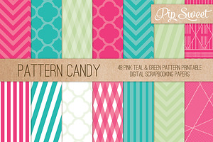 Candy Colour 48 Pattern Set