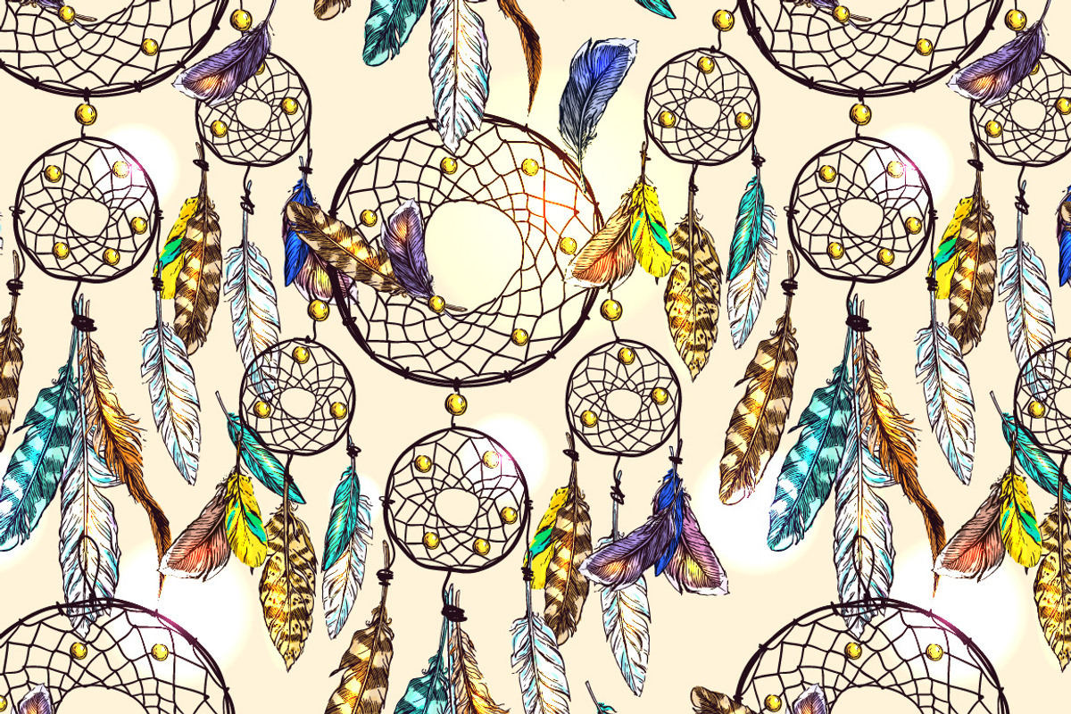 Dreamcatcher illustrations, a Decorative Illustration by Steshnikova (Photo 6 of 8)