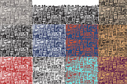 City Skyscrapers Clipart & Patterns, a Pattern Graphic by IRSYART (Thumbnail 6 of 8)