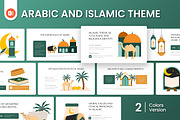 Arabic and Islamic Theme PowerPoint, a Presentation Template by Antstheme (Thumbnail 1 of 4)