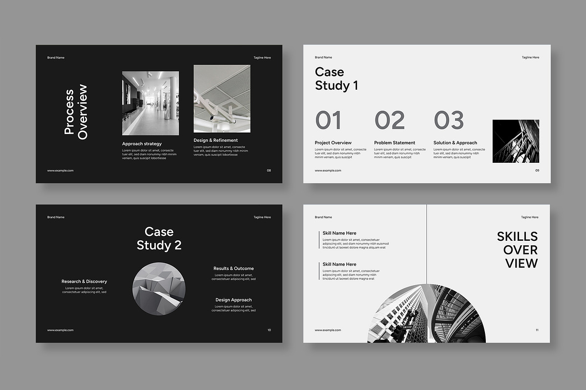 Minimal Portfolio Presentation, a Presentation Template by MightyDesign (Photo 4 of 9)