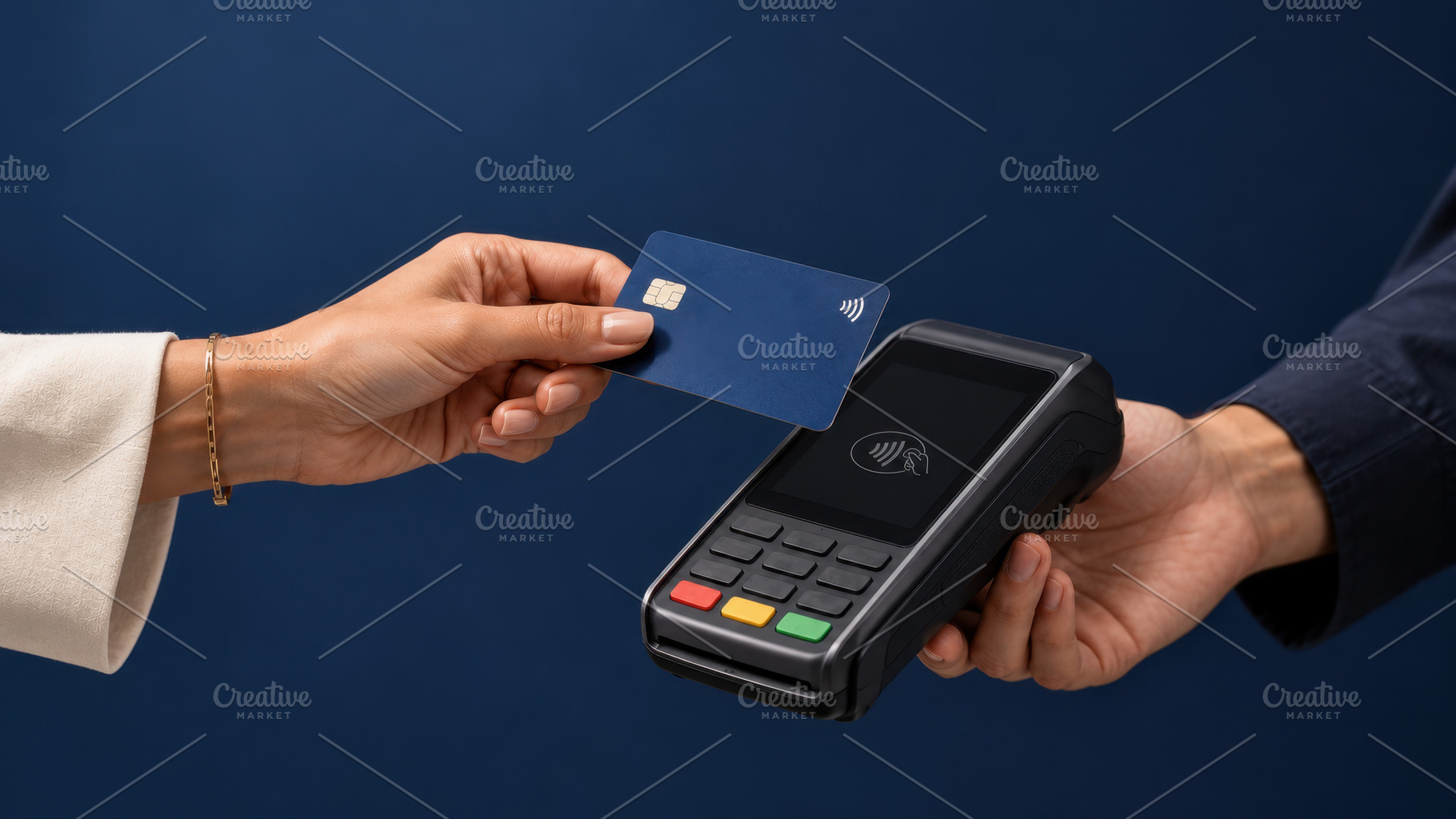 Contactless payment at POS, a Photo by Beautiful things