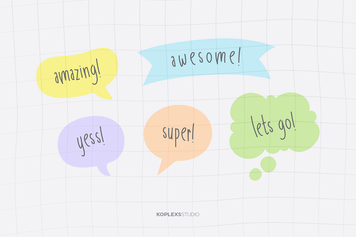 Wizard - A Fun Handwritten Font, a Font by Koplexs Studio (Photo 9 of 13)