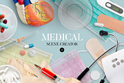 Medical Scene Creator, an Object Graphic by Dorado Stock (Thumbnail 1 of 8)