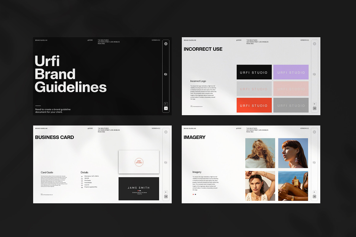 URFI- Brand Guidelines Presentation preview 6