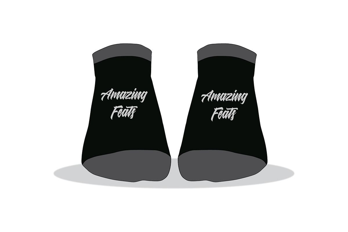Low Cut Socks - Template Mockup, an Apparel Mockup by Mark Anthony Media (Photo 2 of 4)